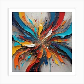 Abstract Painting 49 Art Print