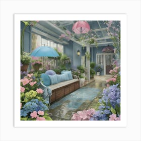 Hyacinth Garden Art Print