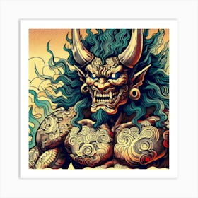 Oni S Wrath 10 Art Print