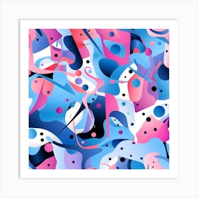 Rhythmic Abstraction Art Print