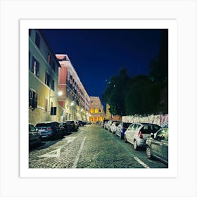 Il Colosseo, Rome, Italy Art Print