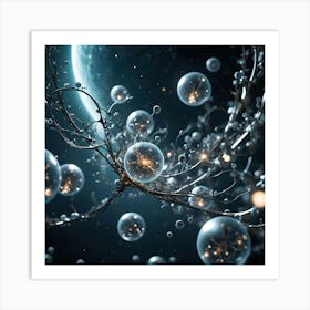 Ethereal Forms 18 Art Print