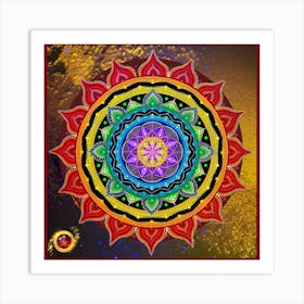 Balance Mandala Art Print