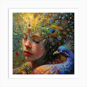 Peacock 1 Art Print