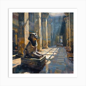 Egyptian Temple 5 Art Print