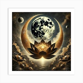 Lotus Flower 169 Art Print