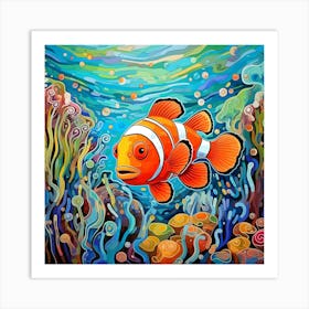 Clown Fish 1 Art Print