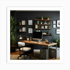 Home Office 4 Art Print