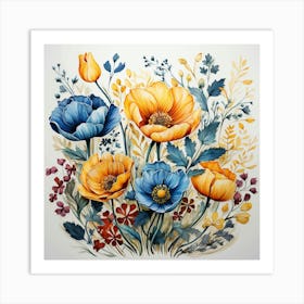 Poppies Art Print