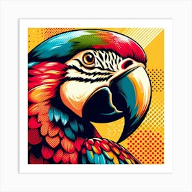 Pop Parrot 2 Art Print