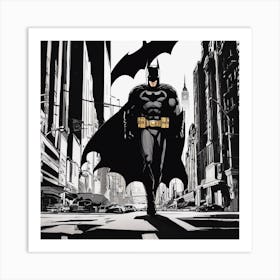 Batman 4 Art Print
