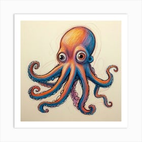 Octopus 112 Art Print