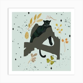 Black Panther Art Print