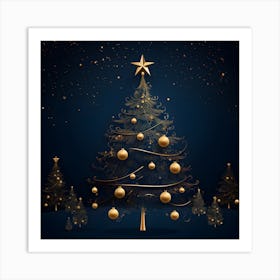 Christmas Tree 21 Art Print