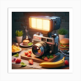 Food Photography Art Print