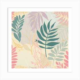 Tropical Leaves 4 Art Print