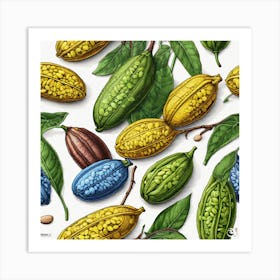 Cocoa Beans 2 Art Print