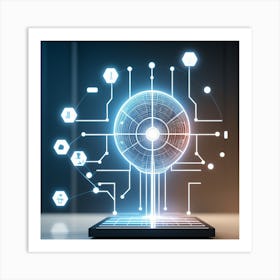 Future Of Technology Art Print