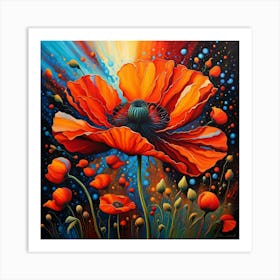 Poppies Art Print