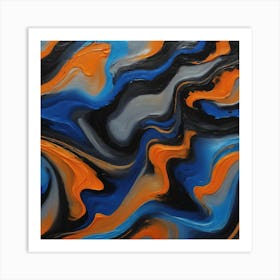 Abstract Painting 7 Art Print