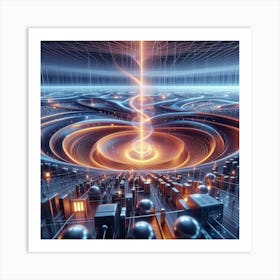 "Aether" Epic Landscapes Collection [Risky Sigma] Art Print