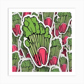 Radishes 76 Art Print