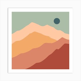 Mountain Landscape 4 Art Print