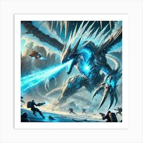 Cryo Scales Art Print