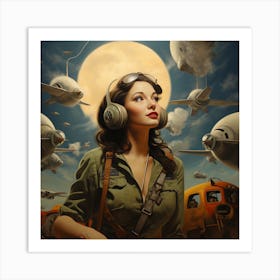 Sailor Girl Art Print