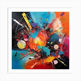 Abstract Painting 51 Art Print