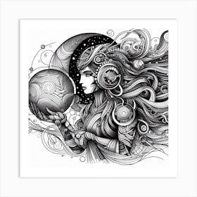 Aphrodite 3 Art Print