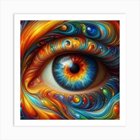 An eye 3 Art Print