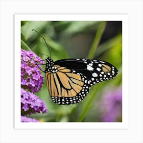 Monarch Butterfly 6 Art Print