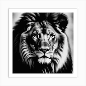 Lion Portrait 1 Art Print