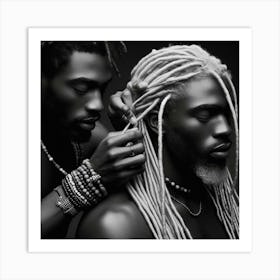 Black Love 1 Art Print