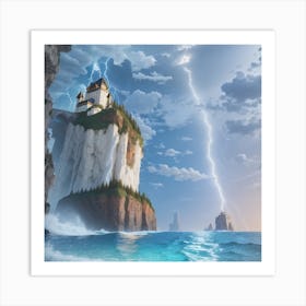 Castle In The Sky Art Print