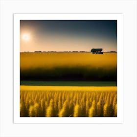 Cornfield Bliss Art Print