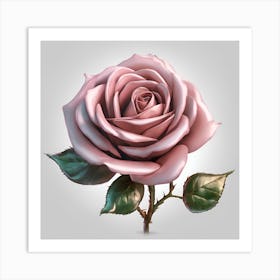 Pink Rose 2 Art Print