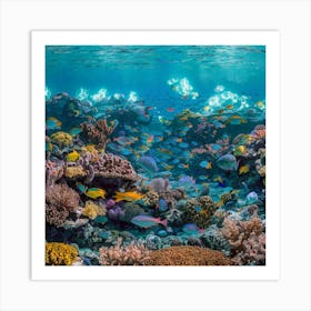 Coral Reef Art Print