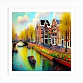 Amsterdam Canals 2 Art Print