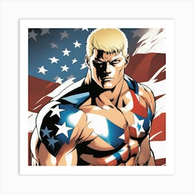 "The American Nightmare" Cody Rhodes Art Print