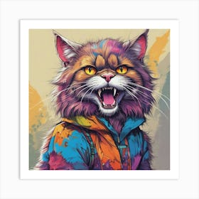 Kitty Cat Art Print