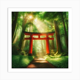 Fushigi Tori Gate 1 Art Print