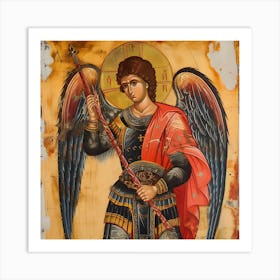 Archangel Michael Art Print