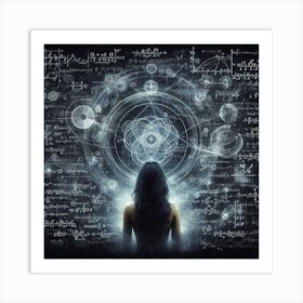 "Beautiful Mind" A.I. Collection [Risky Sigma] Art Print