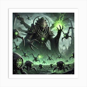 Overlord Zz’Rath Swarm Command 1 Art Print