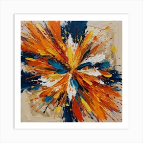 Abstract Painting 18 Art Print