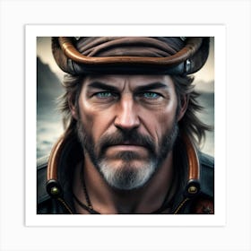 Portrait Of A Pirate Art Print