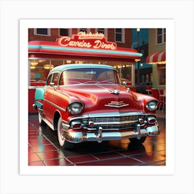 Chevrolet Bel Air Art Print