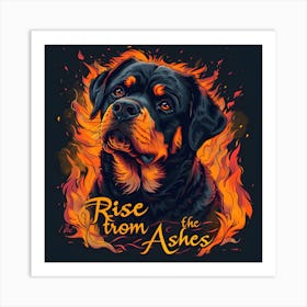 Rise From The Ashes Art Print